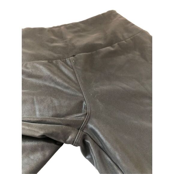 5/$25 SALE Brand New Boom Boom Jeans BBJ Black Biker High Rise Shorts Large - Picture 12 of 17